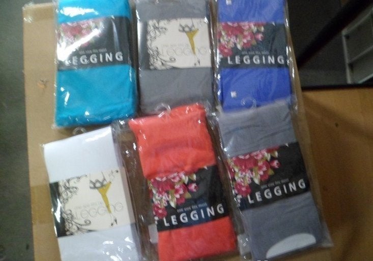 Partij dames leggings assortiment kleuren, ., Nieuw, Ophalen of Verzenden, .