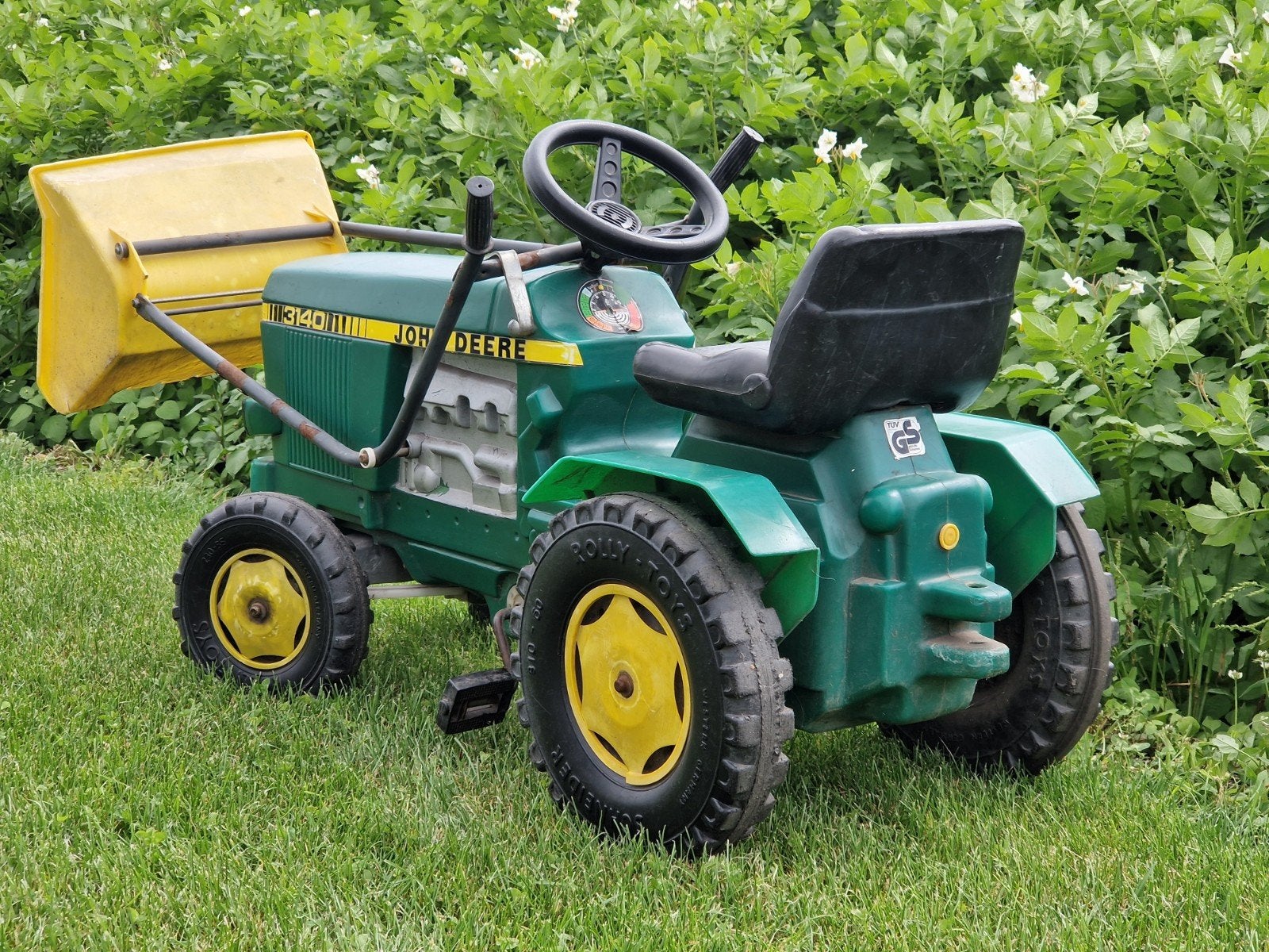 John deere 3140 traptrekker traptractor rolly toys, Ophalen, Gebruikt, Overige merken