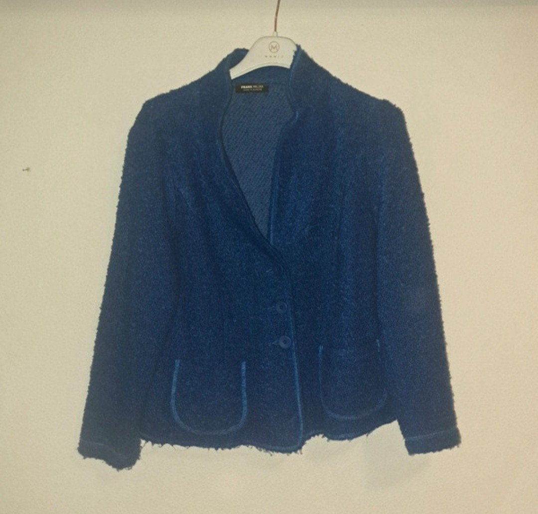 Frank Weber jasje maat L - Zo goed als nieuw, Kleding | Dames, Blauw, Maat 42/44 (L), Ophalen of Verzenden, Zo goed als nieuw