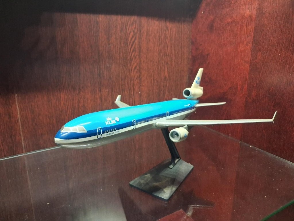 KLM McDonnell-Douglas MD11 - Schaalmodel, Overige merken, 1:72 tot 1:144, Ophalen of Verzenden, Zo goed als nieuw