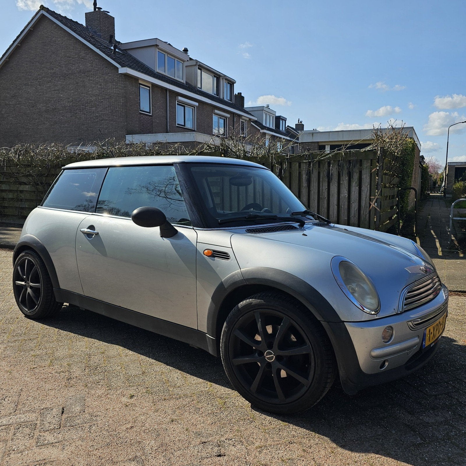 Mini 2002 Grijs, Auto's, 4 stoelen, Particulier, 500 kg, 16 km/l