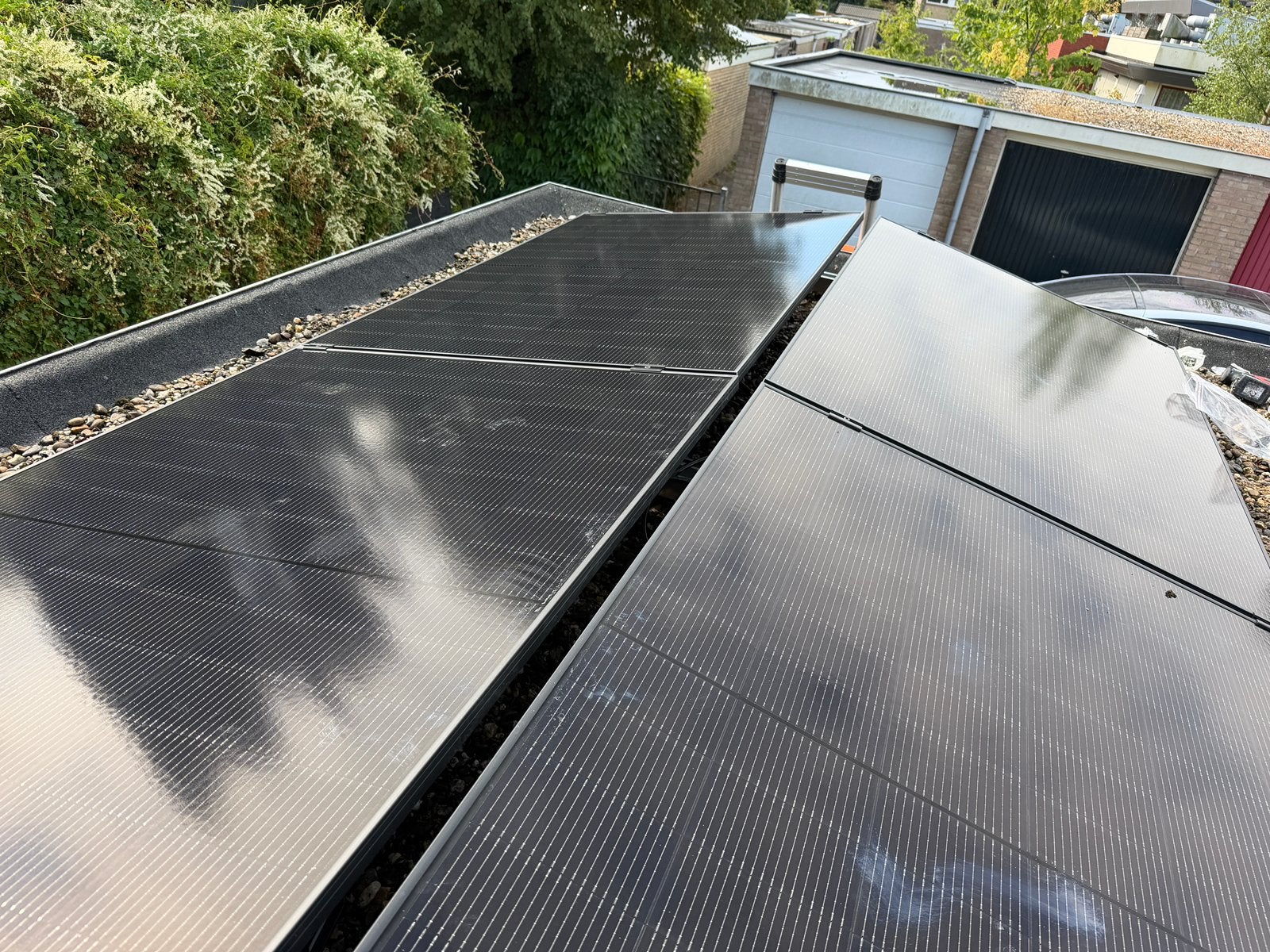 Zonnepaneel NIEUW DMEGC 470wp glas glas zwart, Ophalen of Verzenden, Zo goed als nieuw, Overige typen