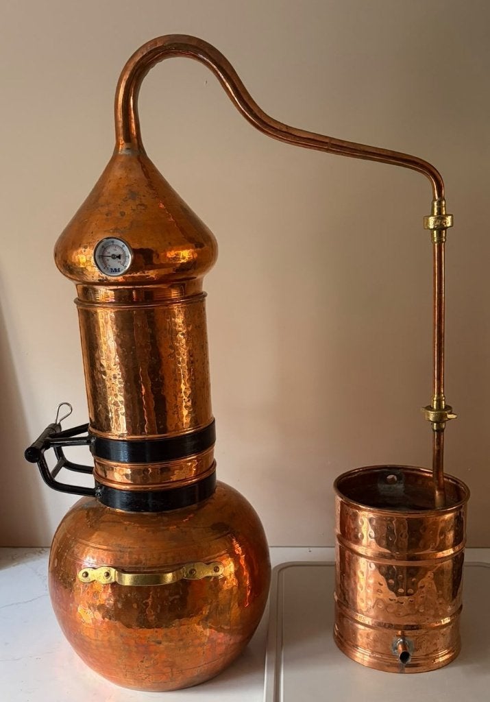 10L Roodkoperen Kolom Distilleerketel Alambiek+ Complete Set, Ophalen, Zo goed als nieuw