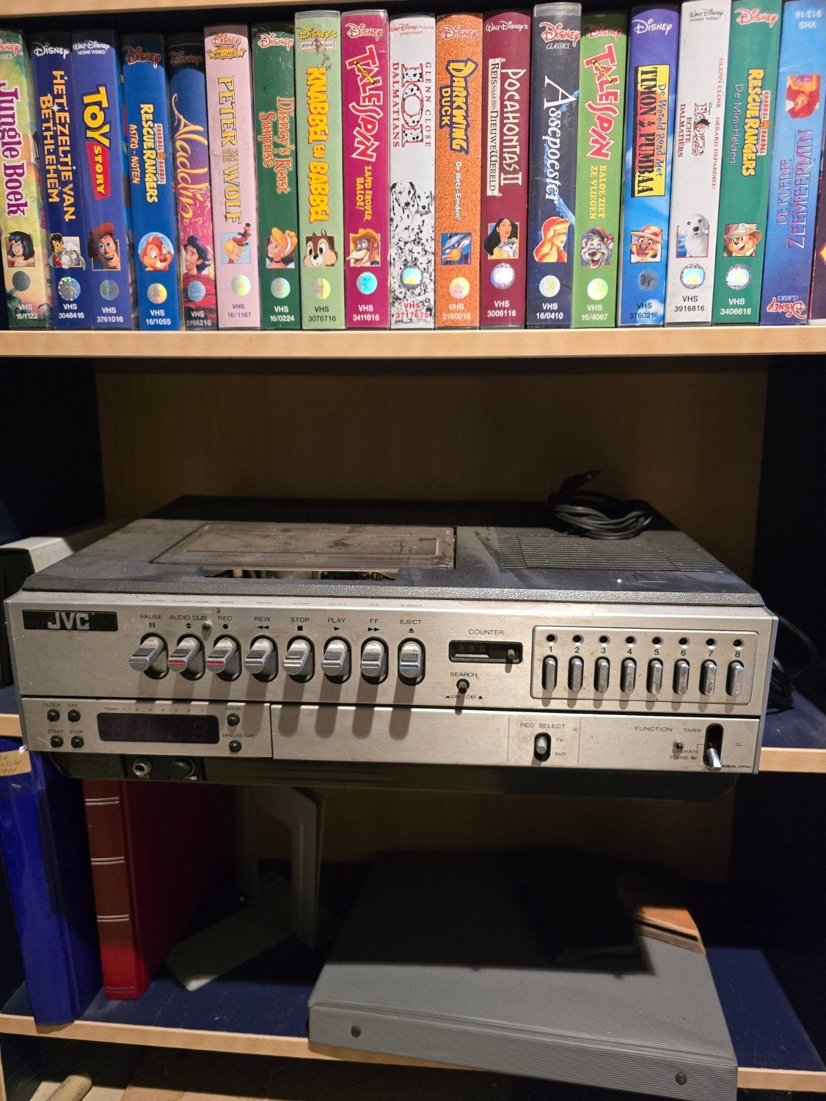 JVC Videorecorder met ruim 100 VHS-banden (Disney, etc.) (m2447393150 ...