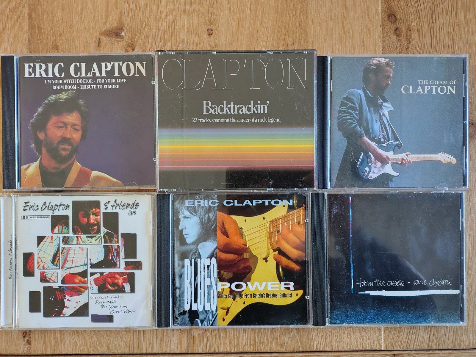 6 X CD Eric Clapton, Ophalen, Gebruikt, Poprock