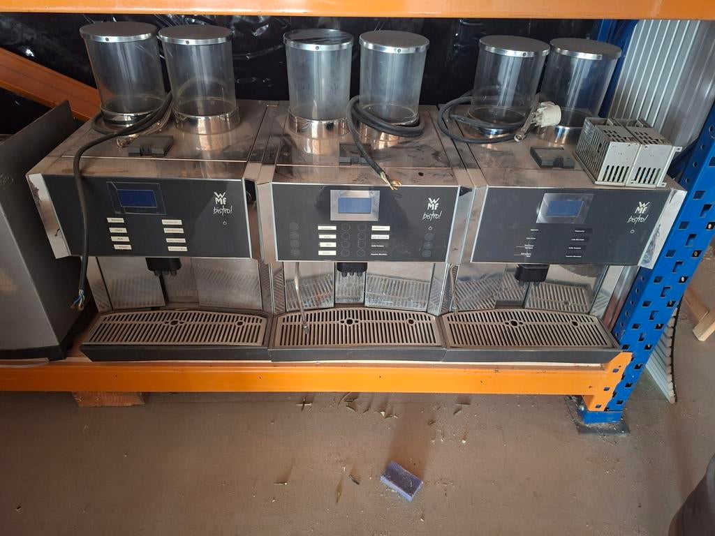 Wmf bistro 3 stuks, status onbekend., Witgoed en Apparatuur, Koffiezetapparaten, Ophalen