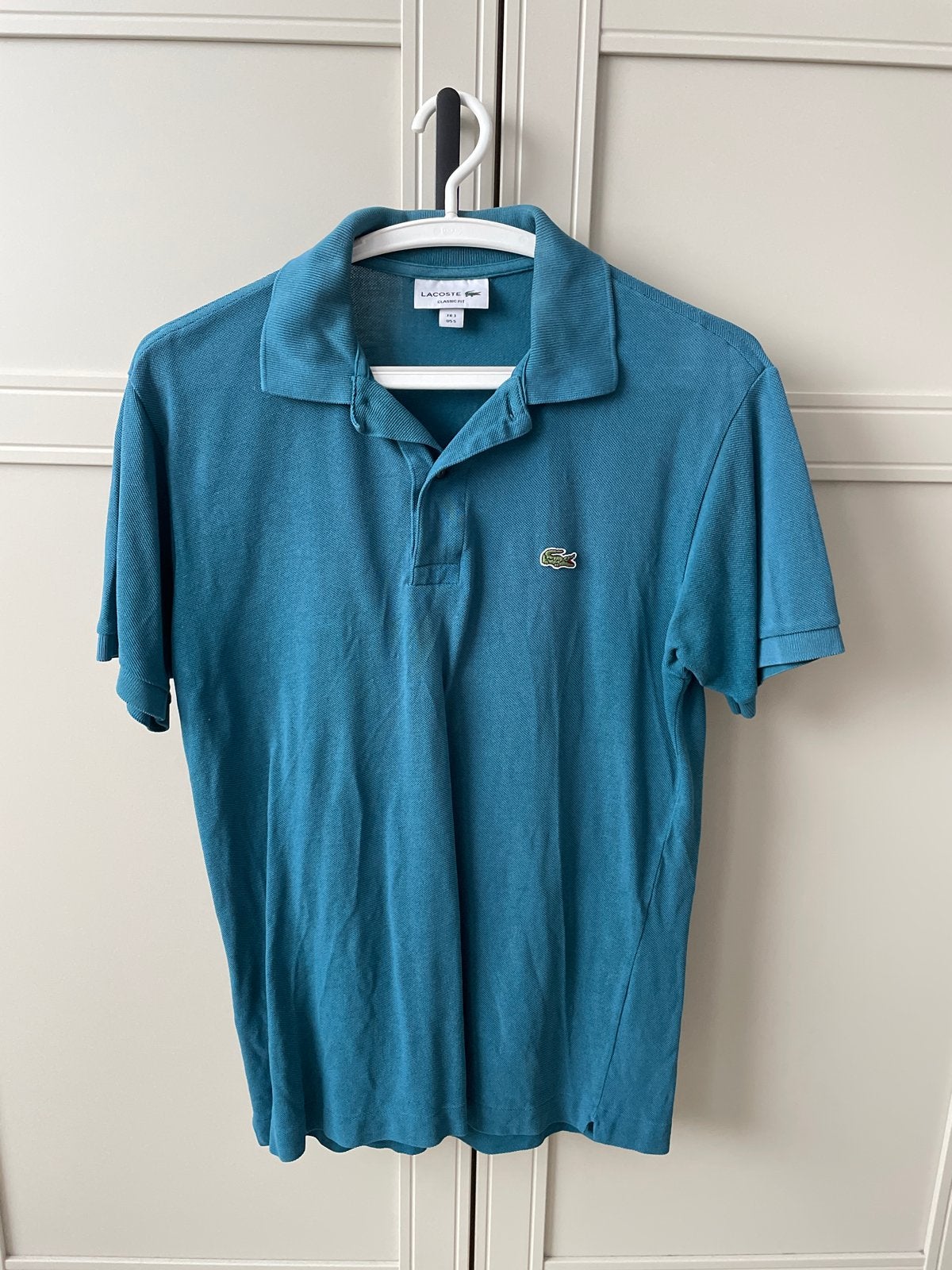 Lacoste Classic Fit Polo - Maat S, Ophalen of Verzenden, Gedragen, Maat 46 (S) of kleiner, Blauw
