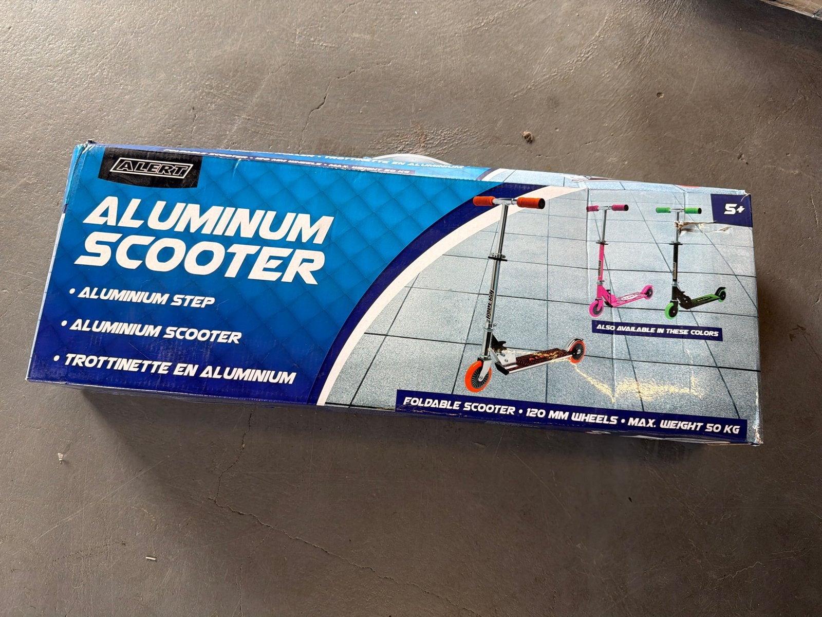 Nieuwe Alert Aluminium Step - Opvouwbaar, Max 50 KG, Nieuw, Ophalen of Verzenden, Nvt, Nvt