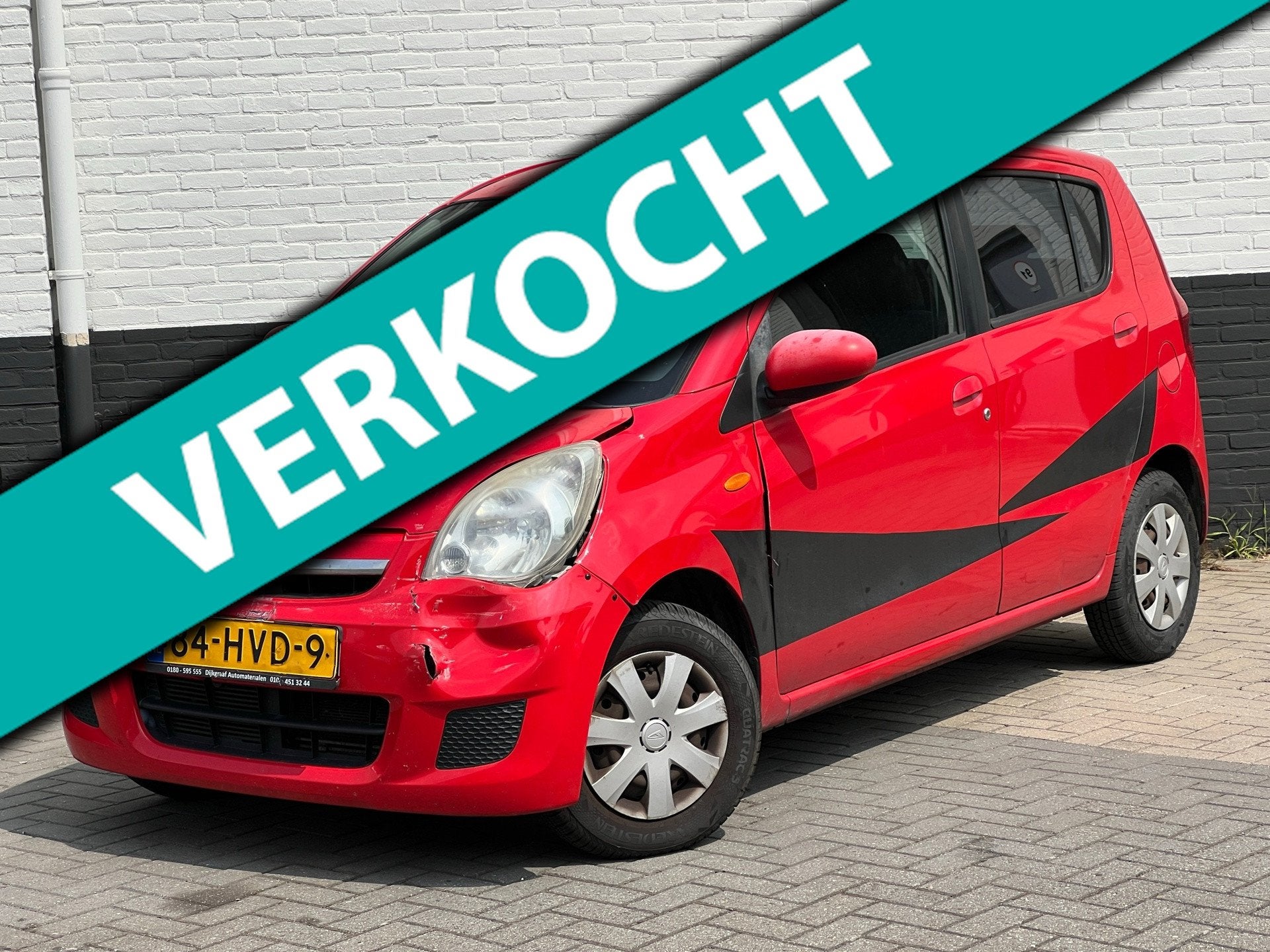 Daihatsu Cuore 1.0 Premium|Nwe. banden + remmen|APK 02/2027, Auto's, Daihatsu, Voorwielaandrijving, 18 €/maand, 4 stoelen, Cuore