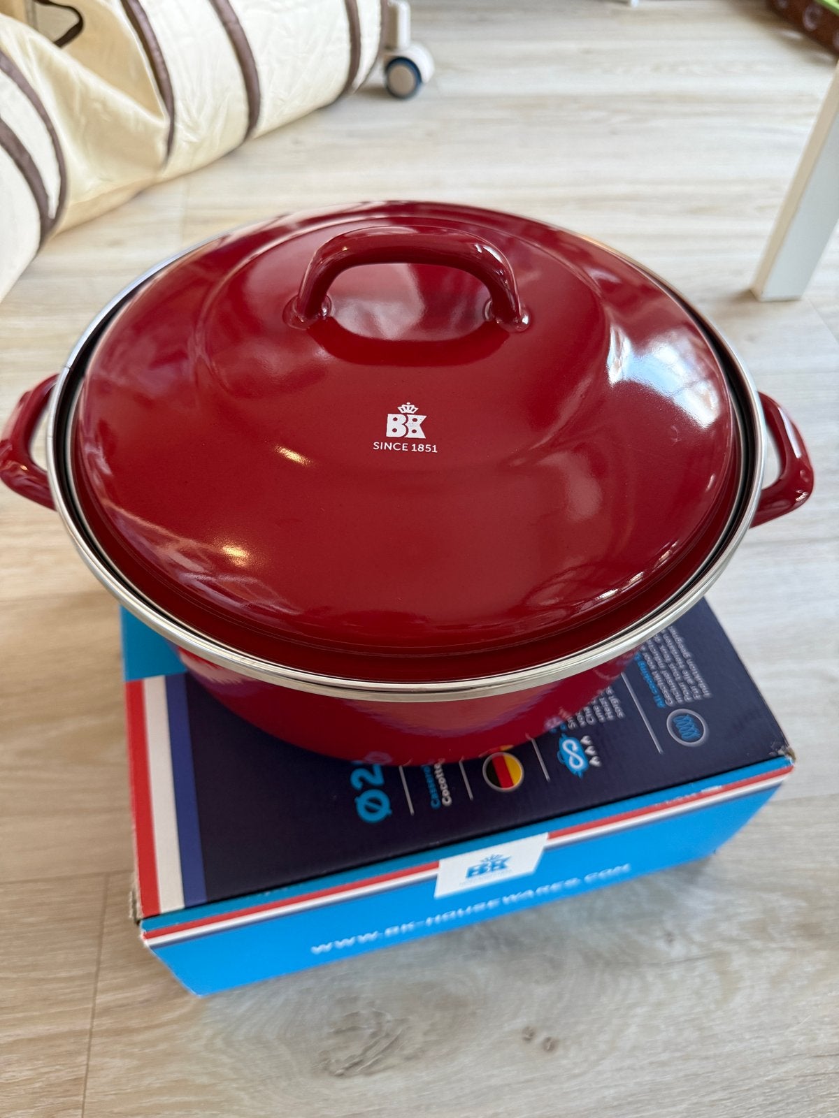 BK Magma Braadpan 26cm 5.2L- Inductie & Ovenbestendig, Huis en Inrichting, Keuken | Potten en Pannen, Braadpan, Met deksel, BK