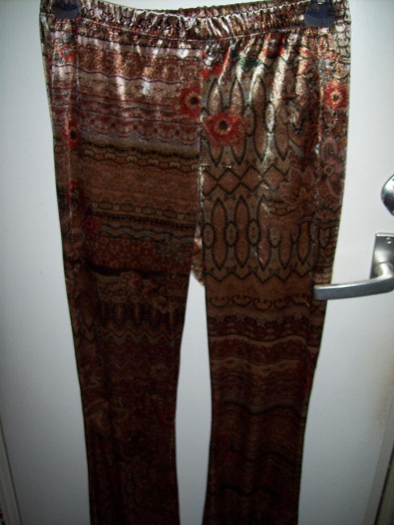 Legging/broek velours goudkleur/bruin  M 38/40  Costes, Kleding | Dames, Broeken en Pantalons, Maat 38/40 (M), Bruin, Ophalen of Verzenden