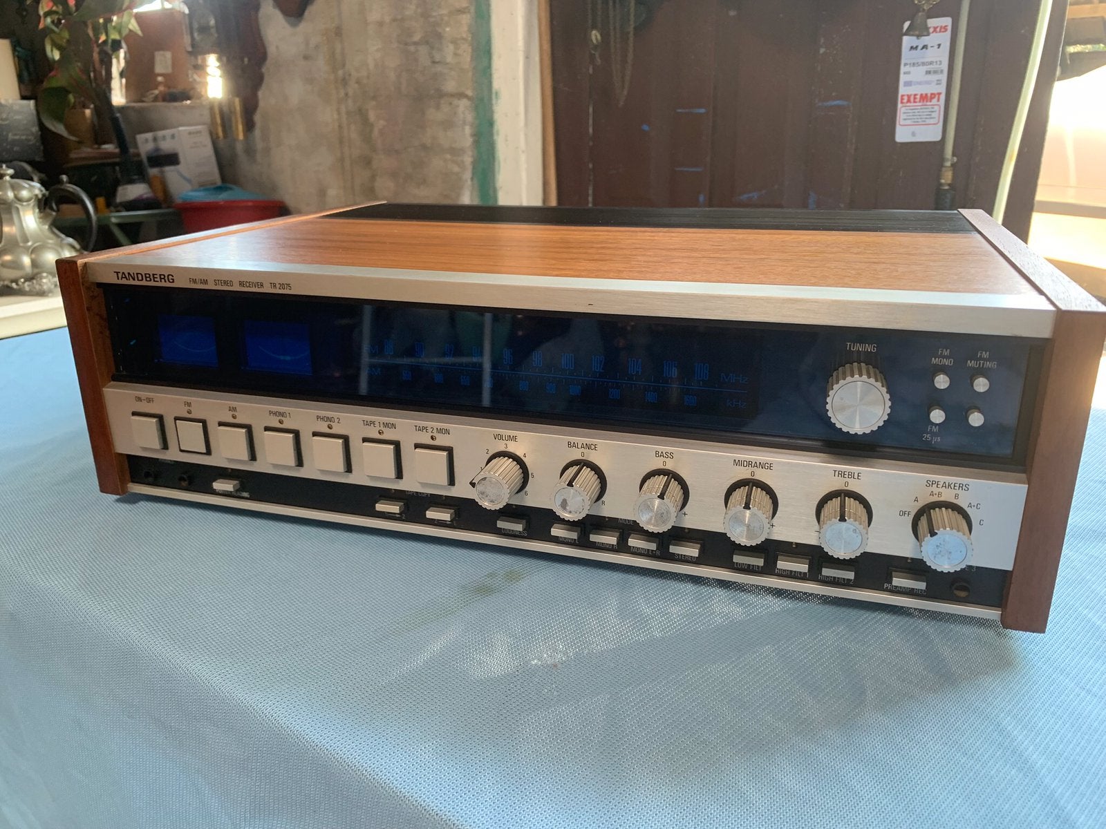 Tandberg TR-2075, Ophalen
