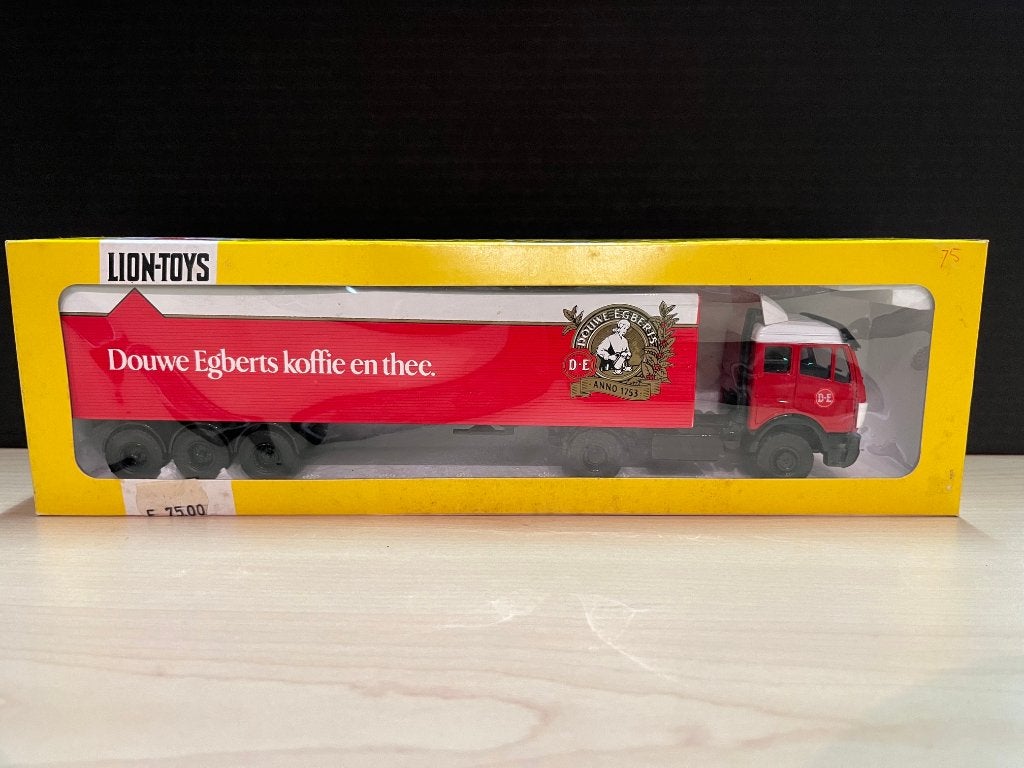 Lion Cars Mercedes Douwe Egberts, Hobby en Vrije tijd, Ophalen of Verzenden, Nieuw, Bus of Vrachtwagen, Lion Toys