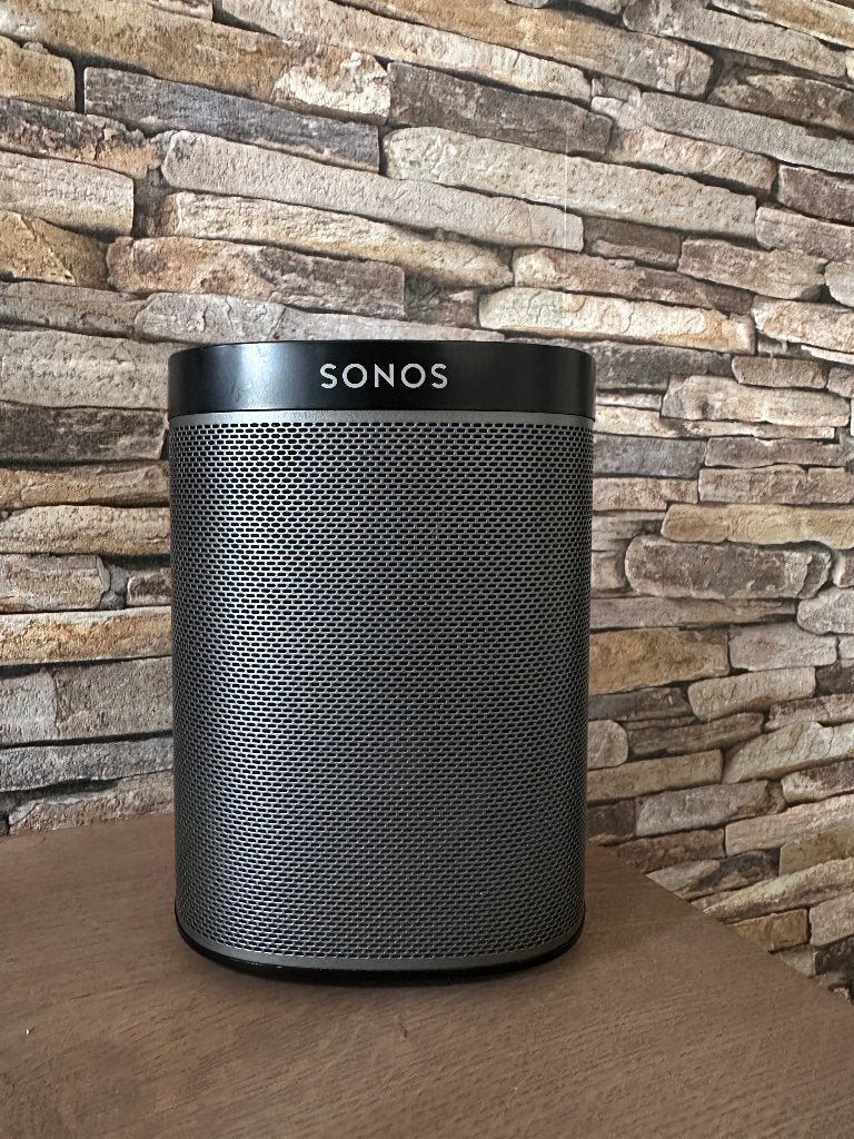 2x Sonos play 1 zwart (als nieuw)
