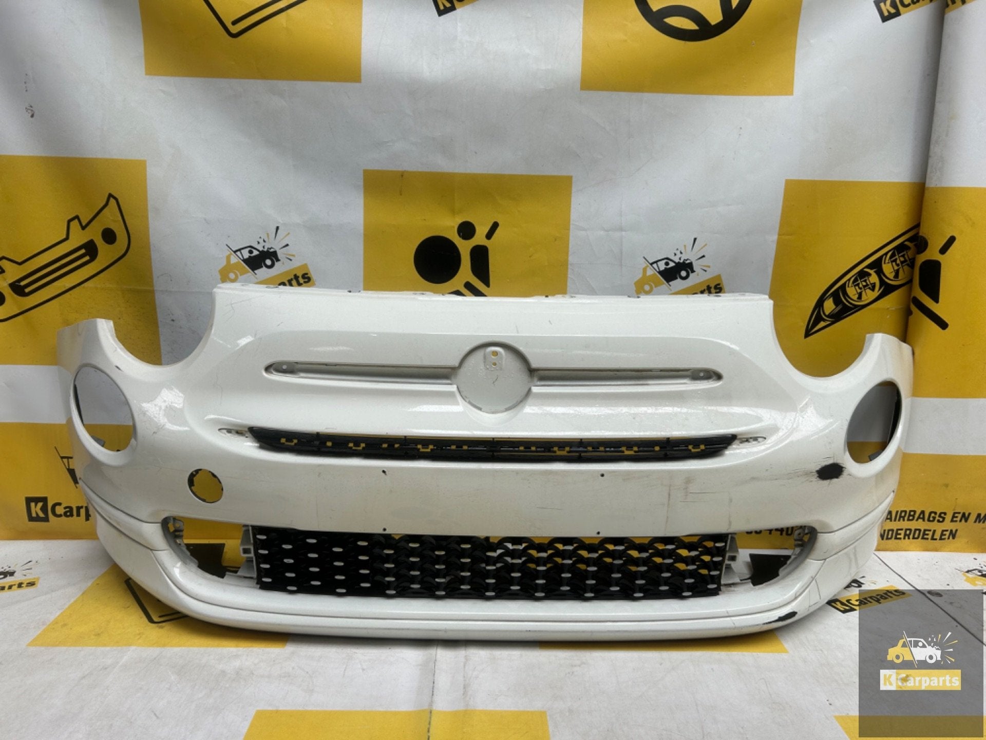 Voorbumper Fiat 500 bumper 735619476 2015-2023 origineel, Info@fabrikant.eu, Ophalen of Verzenden, Bumper, Fiat