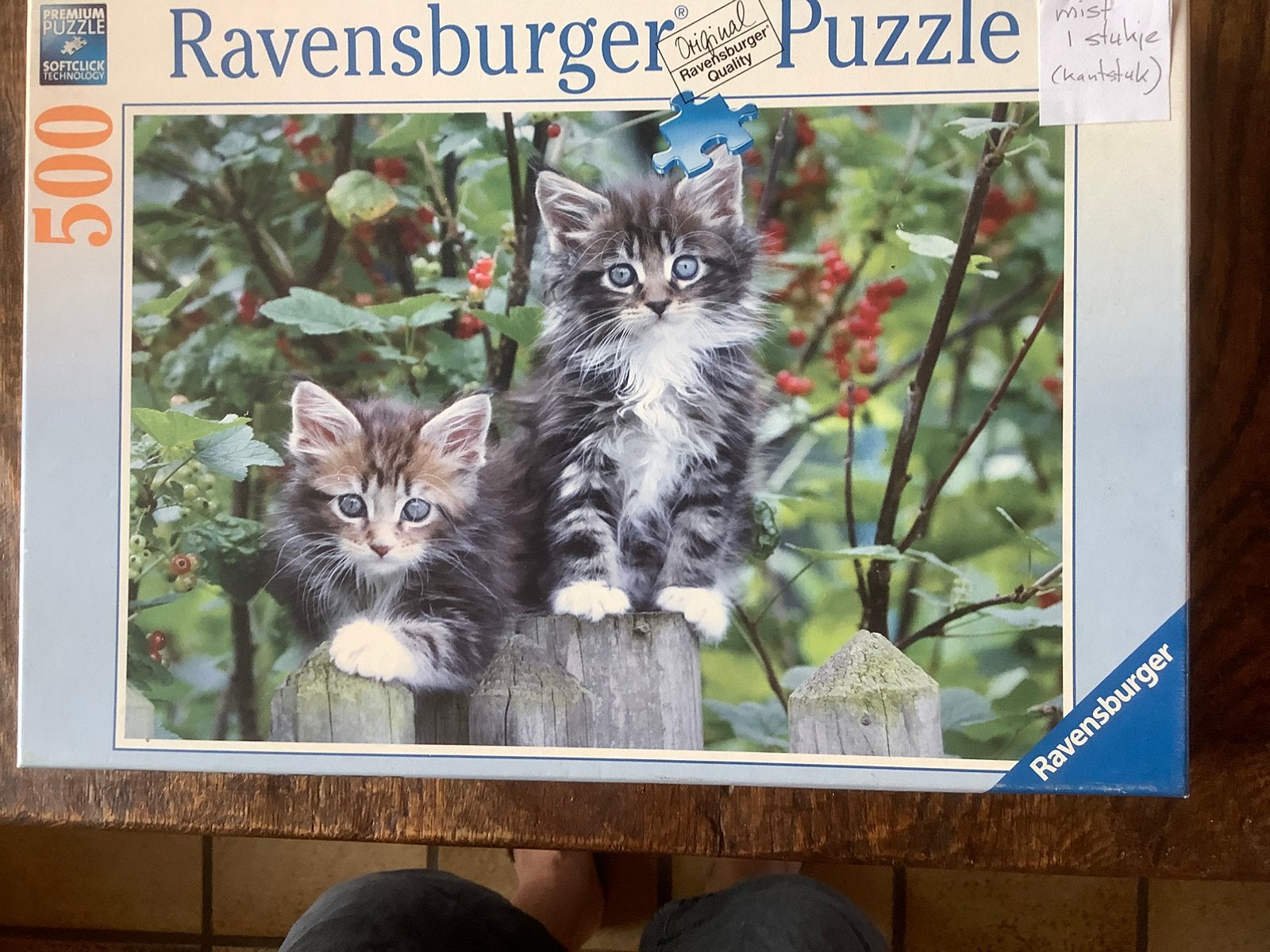 Puzzel van Ravensburger. 500 stukjes., Ophalen, 500 t/m 1500 stukjes, Zo goed als nieuw