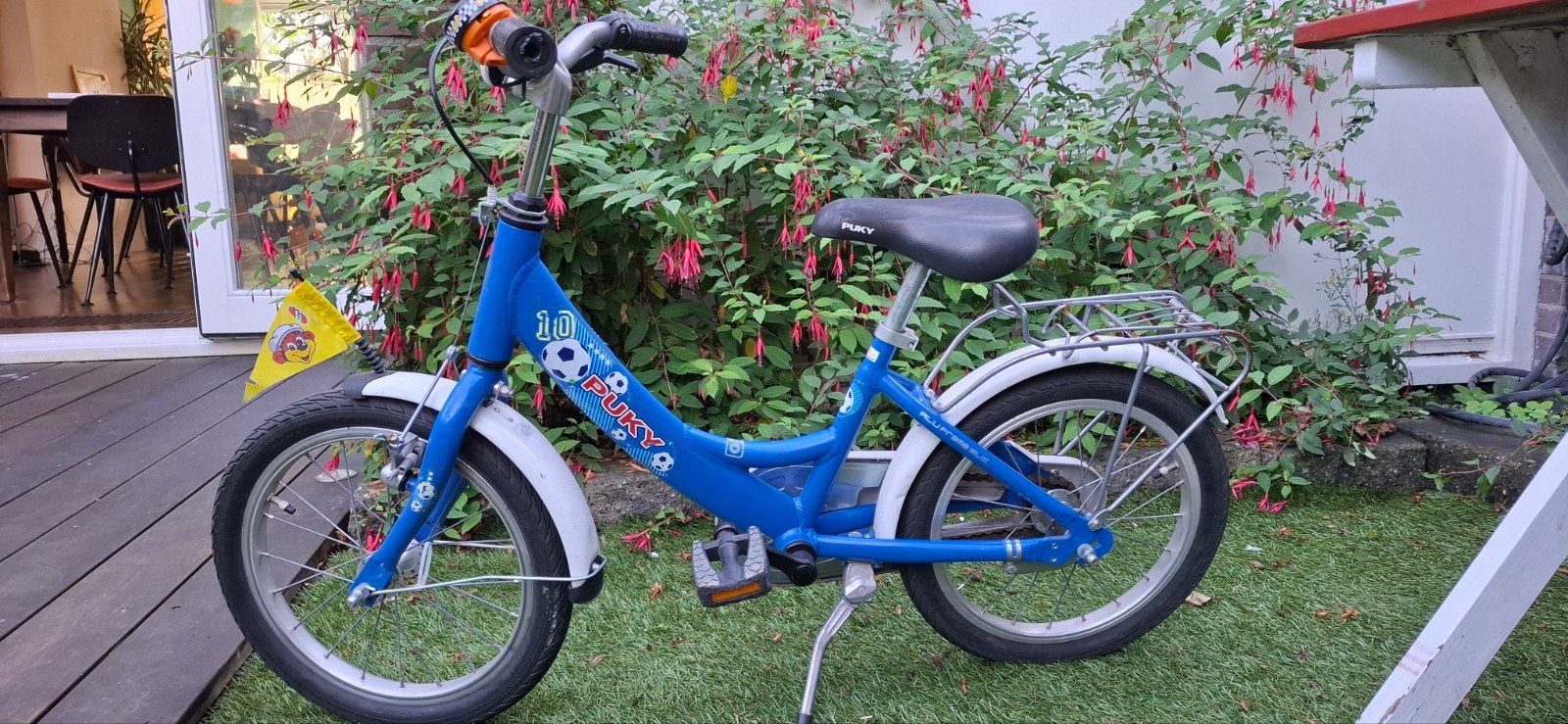 Puky Kinderfiets 16 inch - Blauw, Ophalen, Velgrem, Puky, 16 tot 20 inch