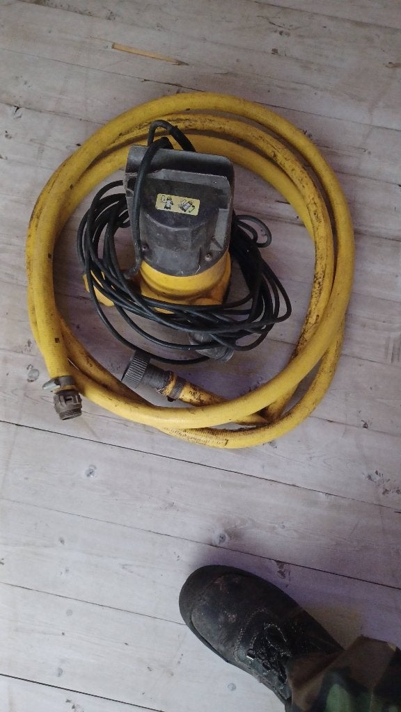 Dompelpomp, Ophalen, Gebruikt, Elektrisch, Dompelpomp