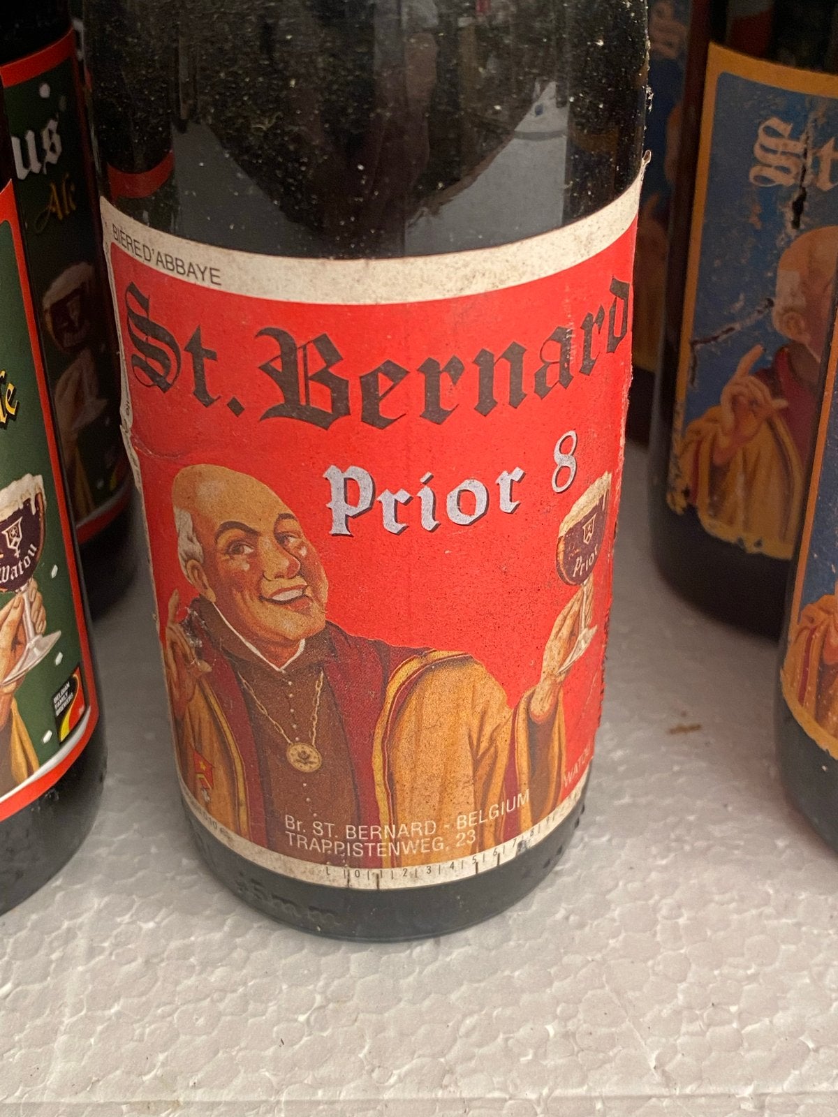 24 stuks oude St Bernardus en Westvleteren, Verzamelen, Biermerken, Ophalen of Verzenden, Zo goed als nieuw, Flesje(s), Overige merken