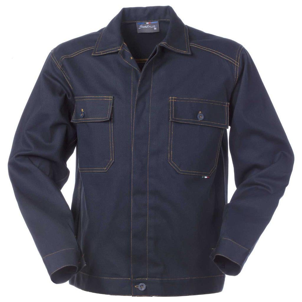 Nieuw Italiaans Jack  maat L,  Indigo Denim kleur, Ophalen of Verzenden, Nieuw, Blauw