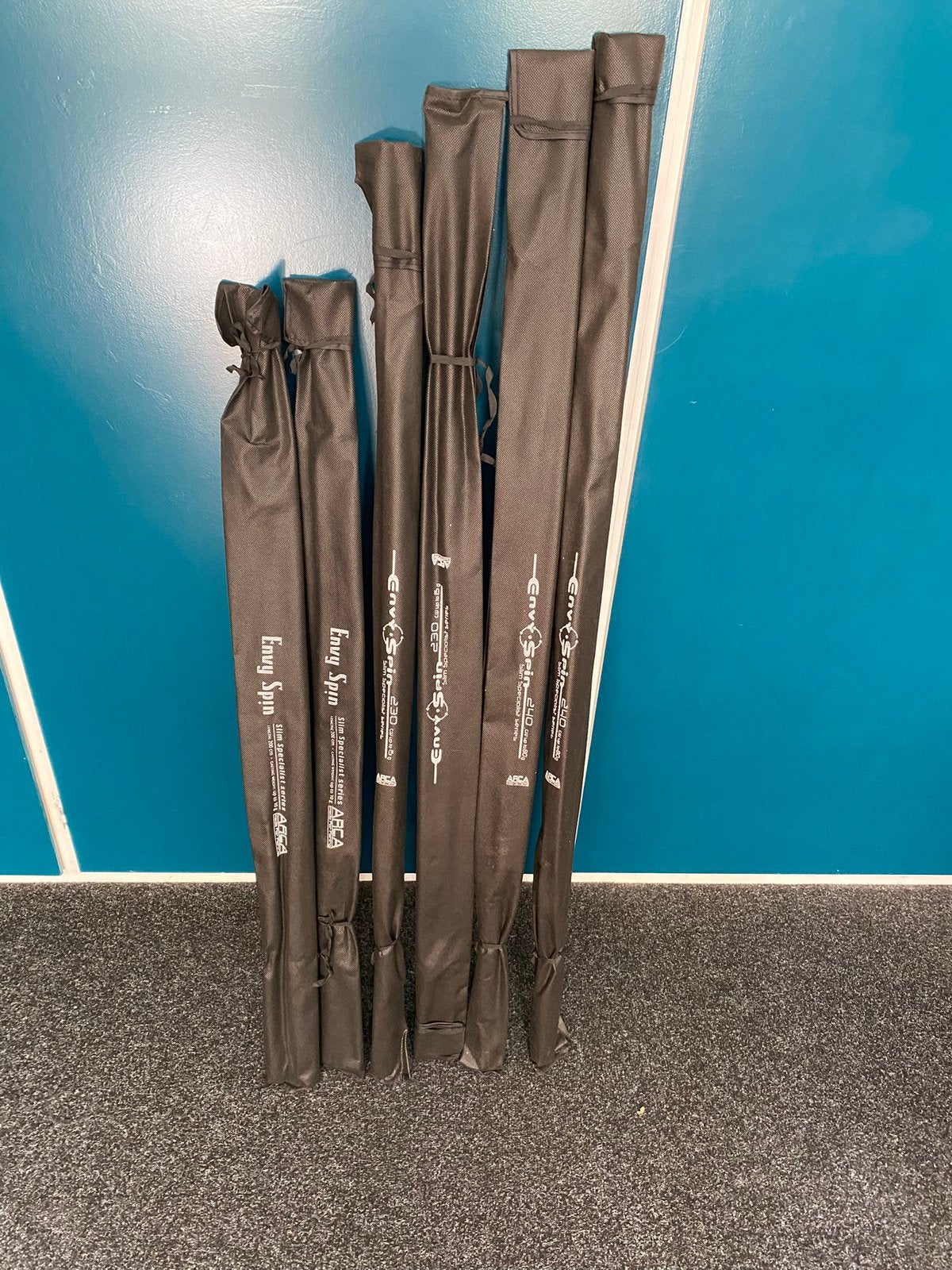 Arca Envy Spin hengels 3 soorten 50% korting, Werphengel, Nieuw, S, H