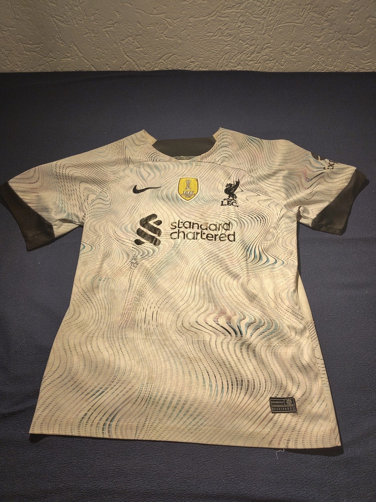 Liverpool Uitshirt 2021/2022 - M. Salah #11, Maat XS of kleiner, Ophalen, Zo goed als nieuw, Shirt