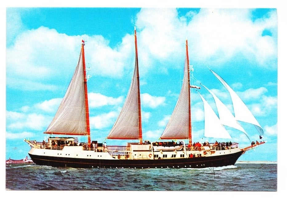 Boot Hans Christian Anderson ongelopen Ansichtkaart ( B2699, Ophalen of Verzenden, 1980 tot heden, Ongelopen, Zuid-Holland