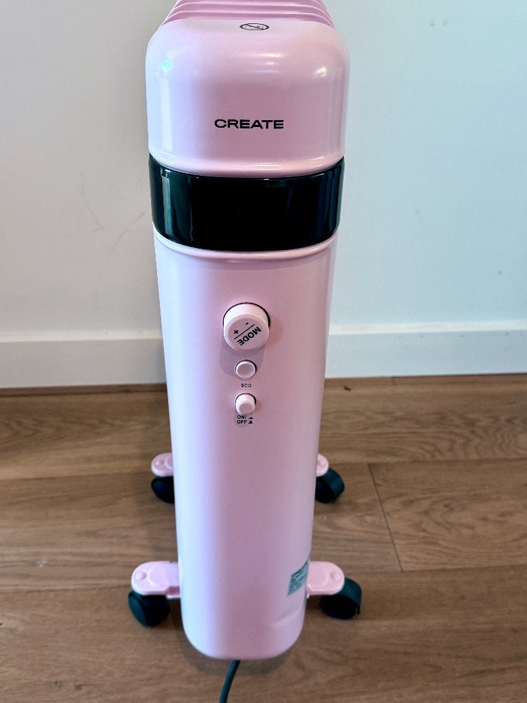 Electrische Olieradiator 2000W CREATE CLASSIC 2000 watt, Doe-het-zelf en Verbouw, Ophalen, 30 tot 80 cm, Hoog rendement (Hr), Radiator
