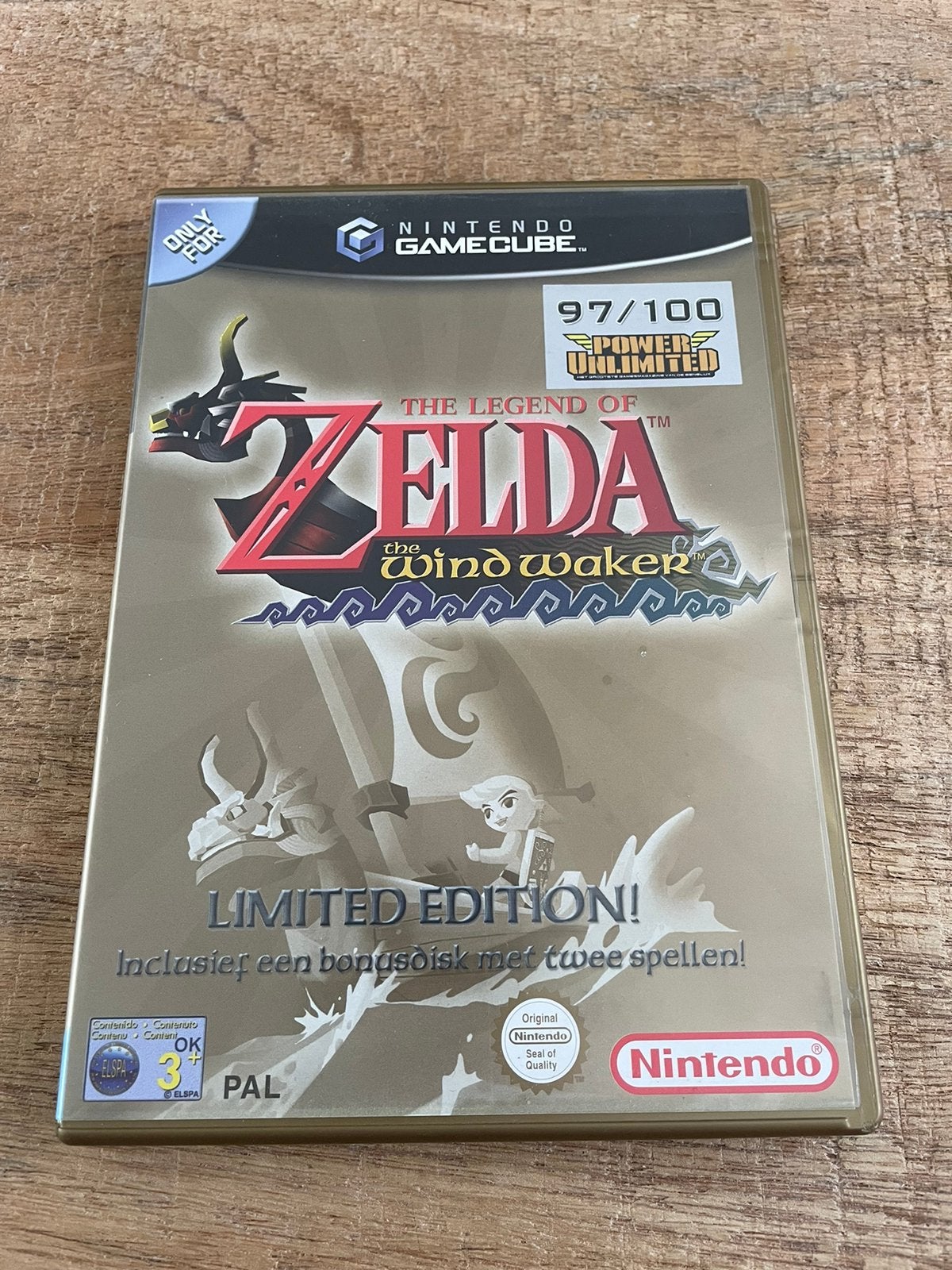 Zelda the Windwaker Limited Edition, Spelcomputers en Games, Avontuur en Actie, 1 speler, Ophalen of Verzenden, Zo goed als nieuw