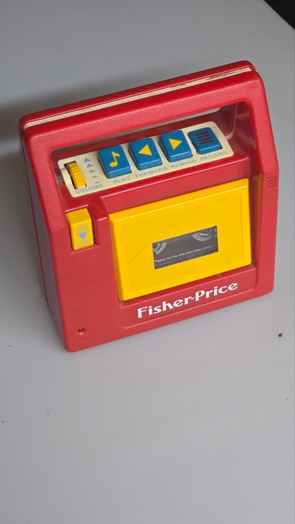 Retro Fisher-Price Cassettespeler - Motor onderhoud, Ophalen of Verzenden, Enkel, Overige merken