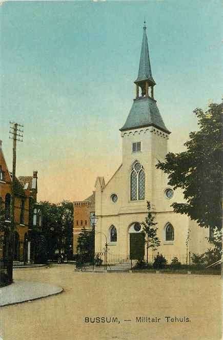 301-009-033 Bussum Militair Tehuis, Verzamelen, Verzenden, Voor 1920, Noord-Holland