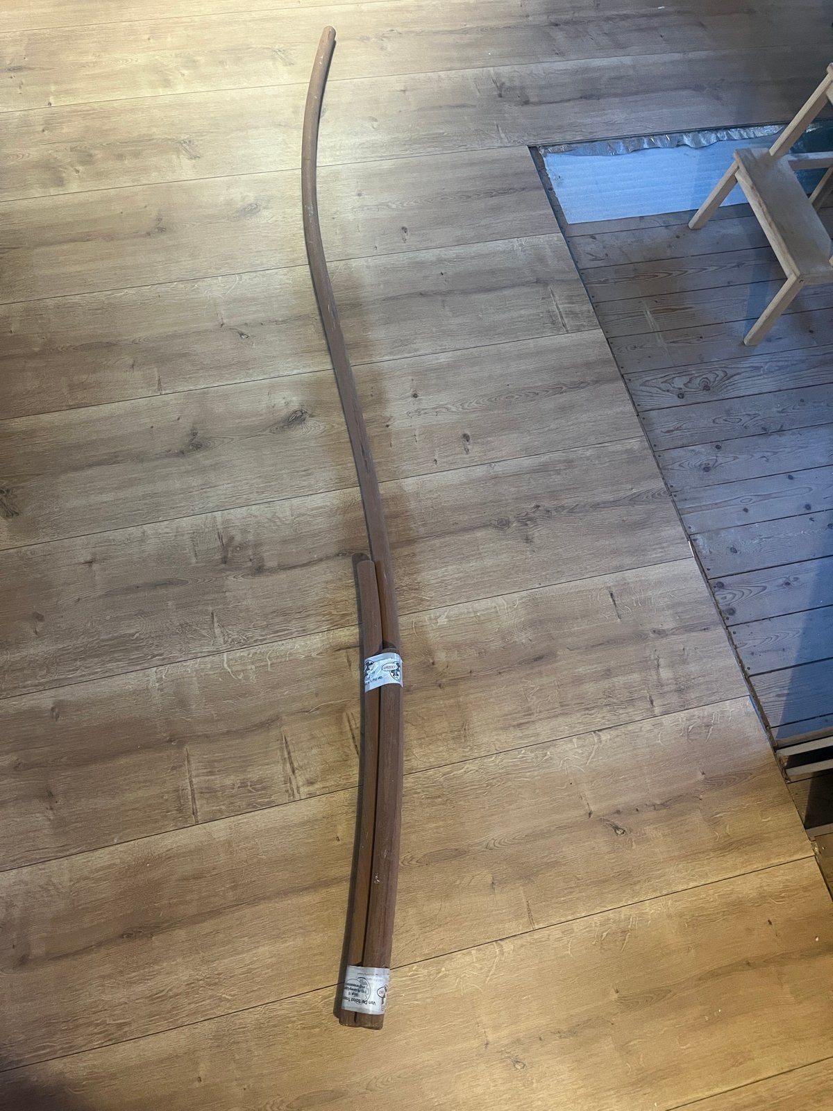 Trapleuning hout, Ophalen, Gebruikt, 2 tot 4 meter