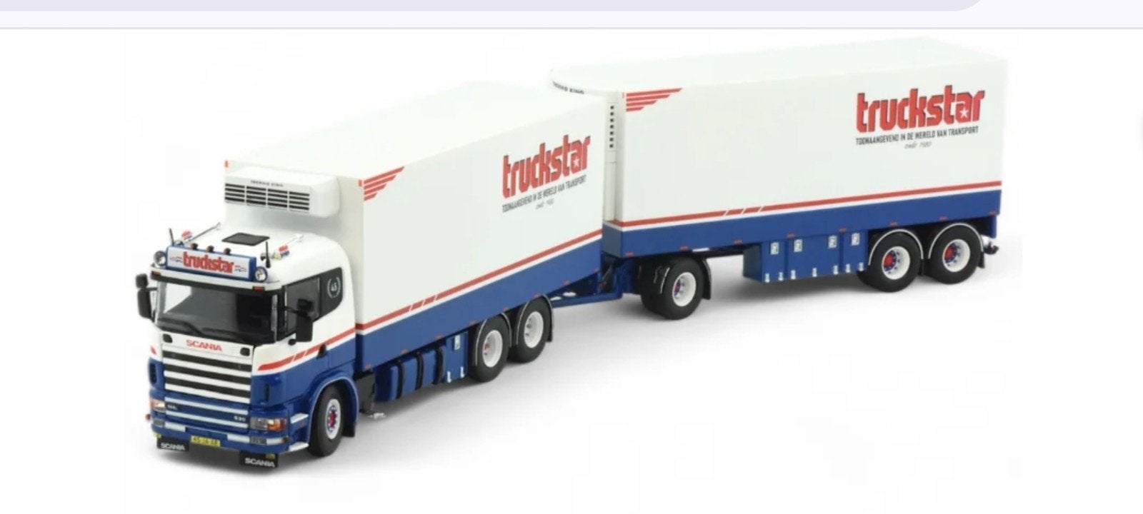 tekno, Hobby en Vrije tijd, Modelauto's | 1:50, Ophalen of Verzenden, Zo goed als nieuw, Bus of Vrachtwagen, Tekno