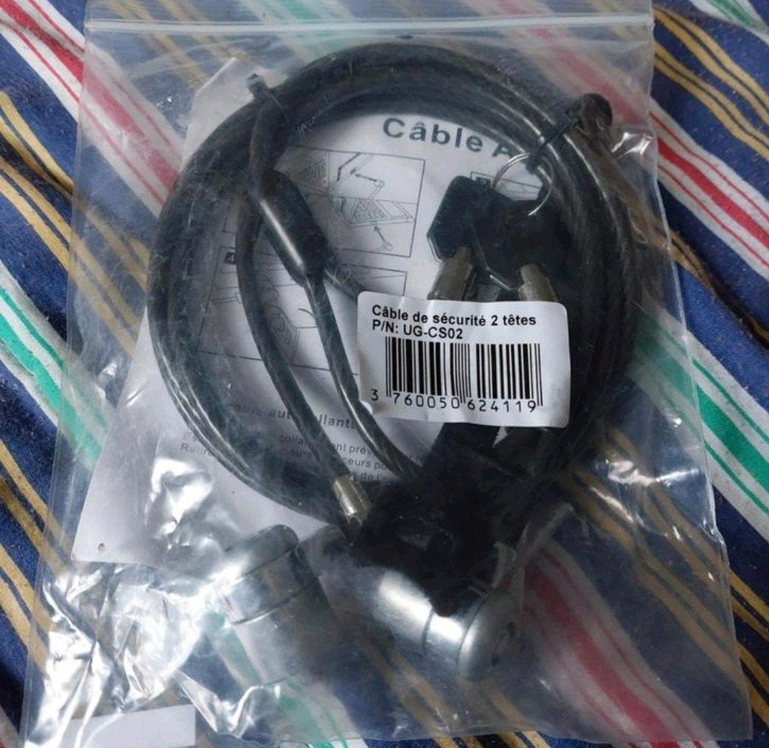 Twin microsaver 2.0 beveiligingskabel (NIEUW)., Ophalen of Verzenden, Nieuw