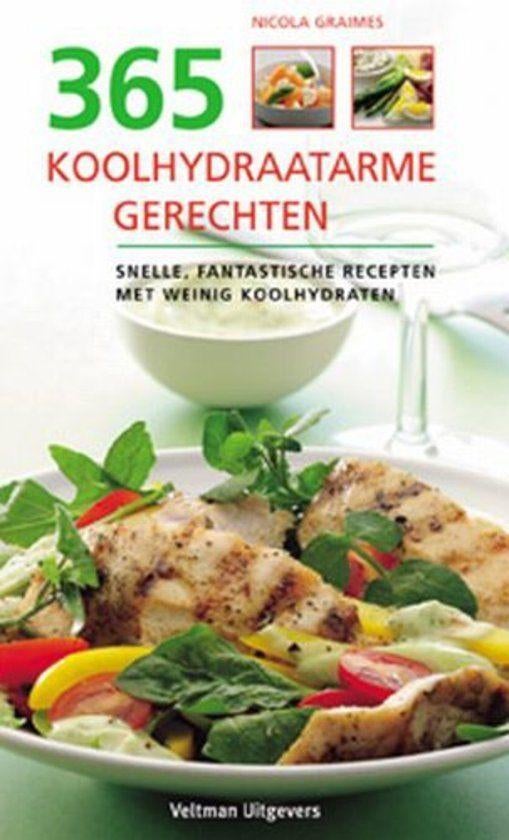 365 Koolhydraatarme gerechten, Boeken, Ophalen of Verzenden, Zo goed als nieuw, Gezondheid en Conditie