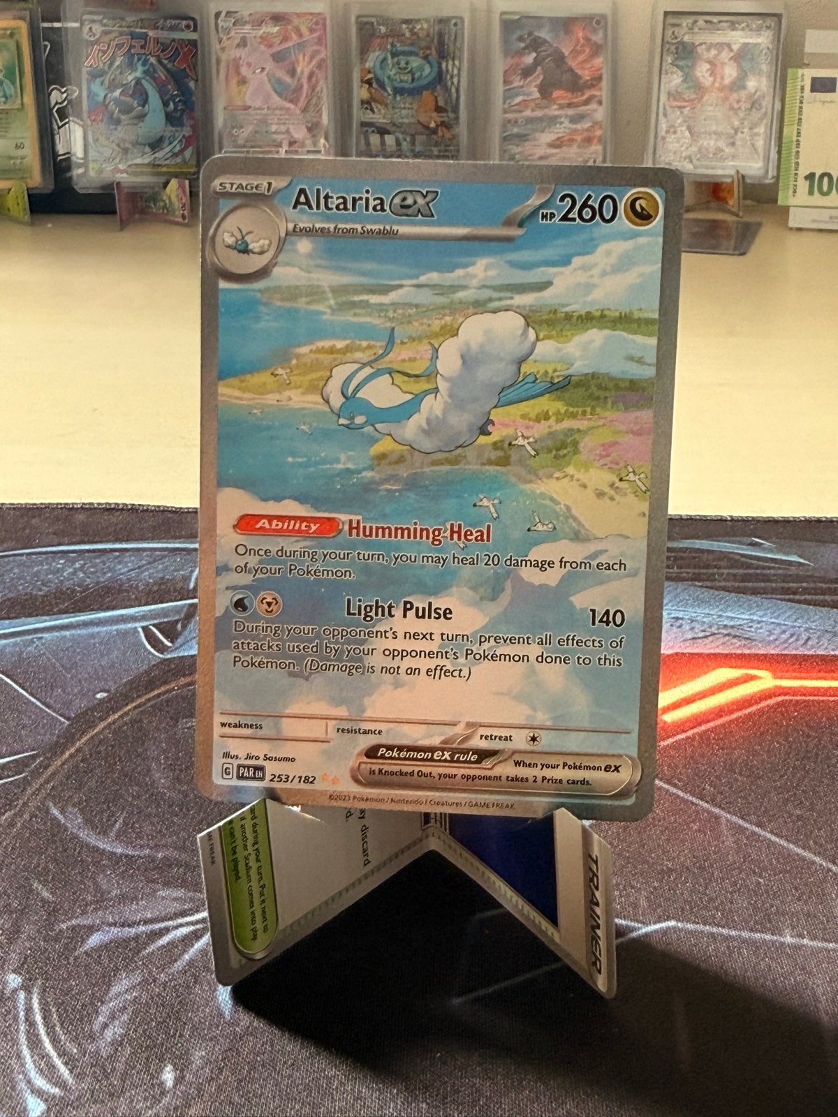 Zeldzame Pokémon kaarten - Altaria, Area Zero, Snorlax, Squi, Ophalen of Verzenden, Zo goed als nieuw, Meerdere kaarten, Foil