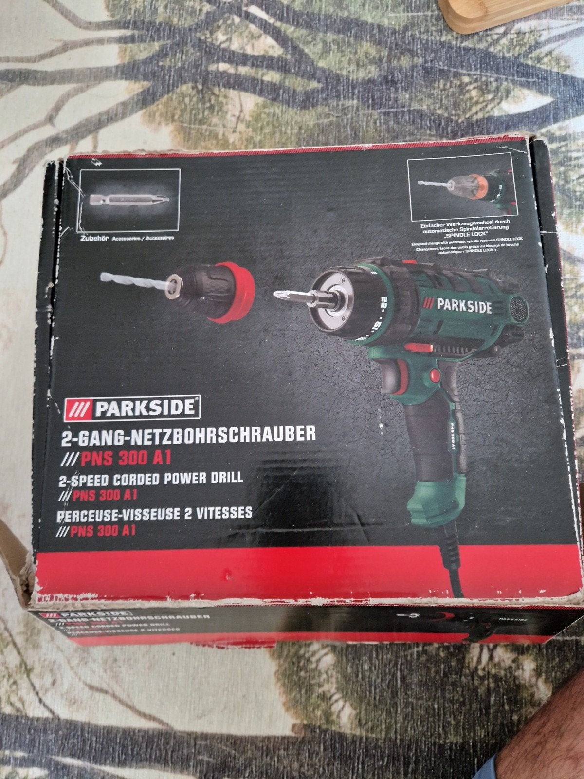 Parkside 2-Speed Corded Power Drill PNS 300 A1, Boormachine, Variabele snelheid, Nieuw, Ophalen of Verzenden
