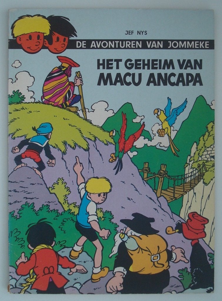 Jef Nys - De avonturen van Jommeke 8, 1e Ned. druk uit 1979, Eén stripboek, Ophalen, Gelezen