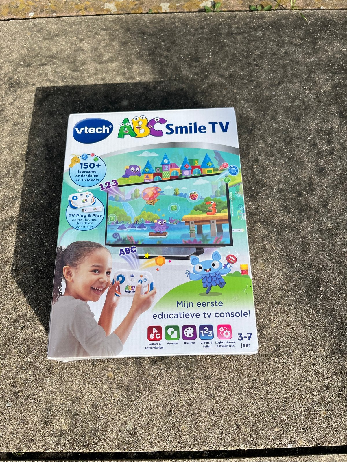 VTech ABC Smile TV - Educatieve TV Console voor Kinderen, Ophalen of Verzenden, Zo goed als nieuw, Taal en Lezen