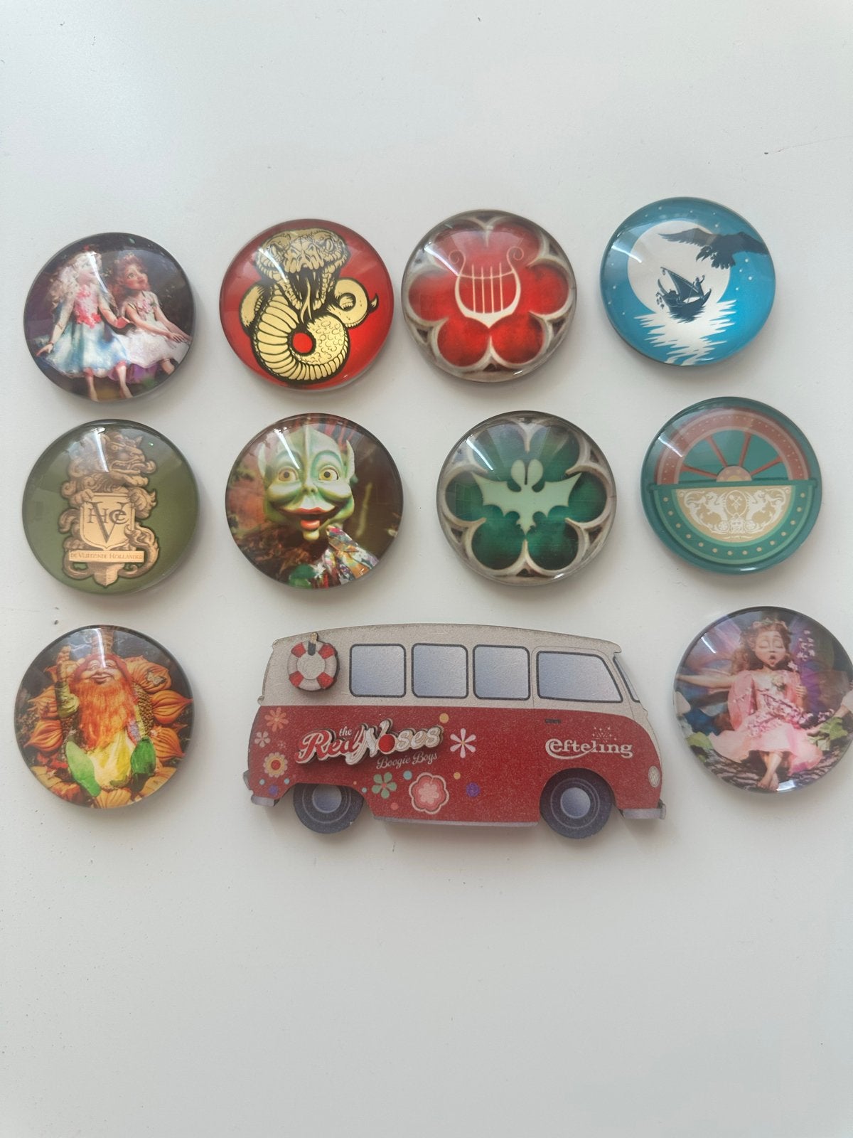 Efteling Magneten Collectie - Diverse Sprookjesfiguren, Ophalen of Verzenden, Gebruikt, Gebruiksvoorwerp