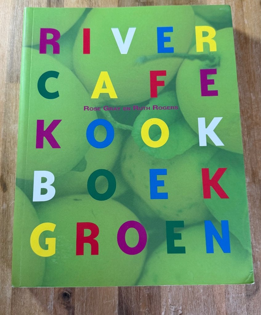 River Cafe Kookboek Groen Rose Gray, Italië, Gezond koken, Ophalen of Verzenden, Zo goed als nieuw