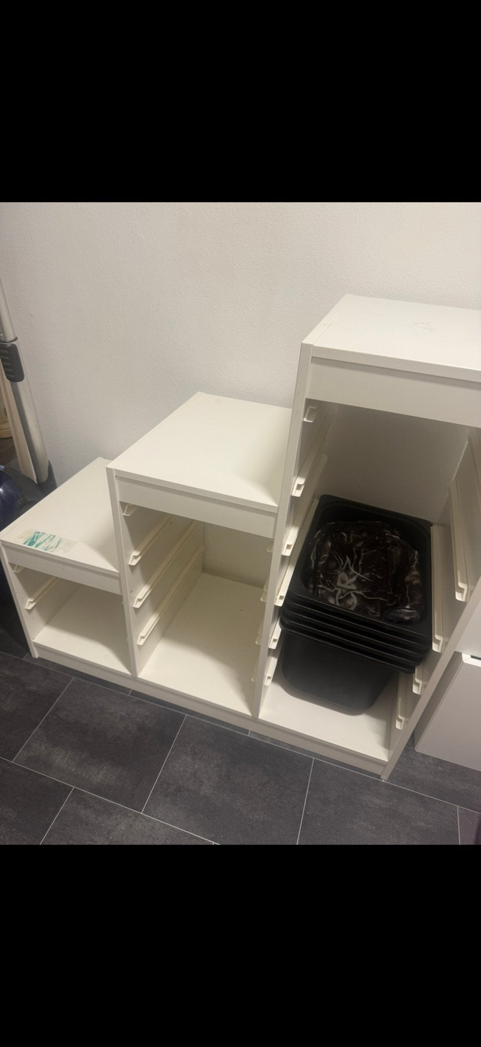 Witte ikea trofast opbergkast met lades, Ophalen, Gebruikt