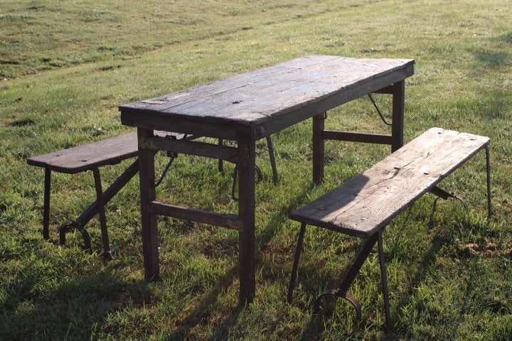 markttafel oud stoer en landelijk, Ophalen, Nieuw, Nvt, Nvt