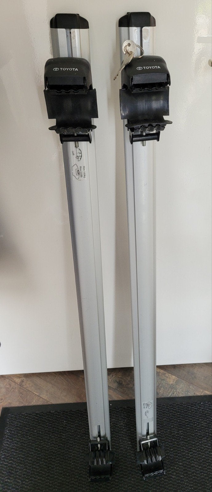 Toyota dakdragers, Ophalen, Gebruikt