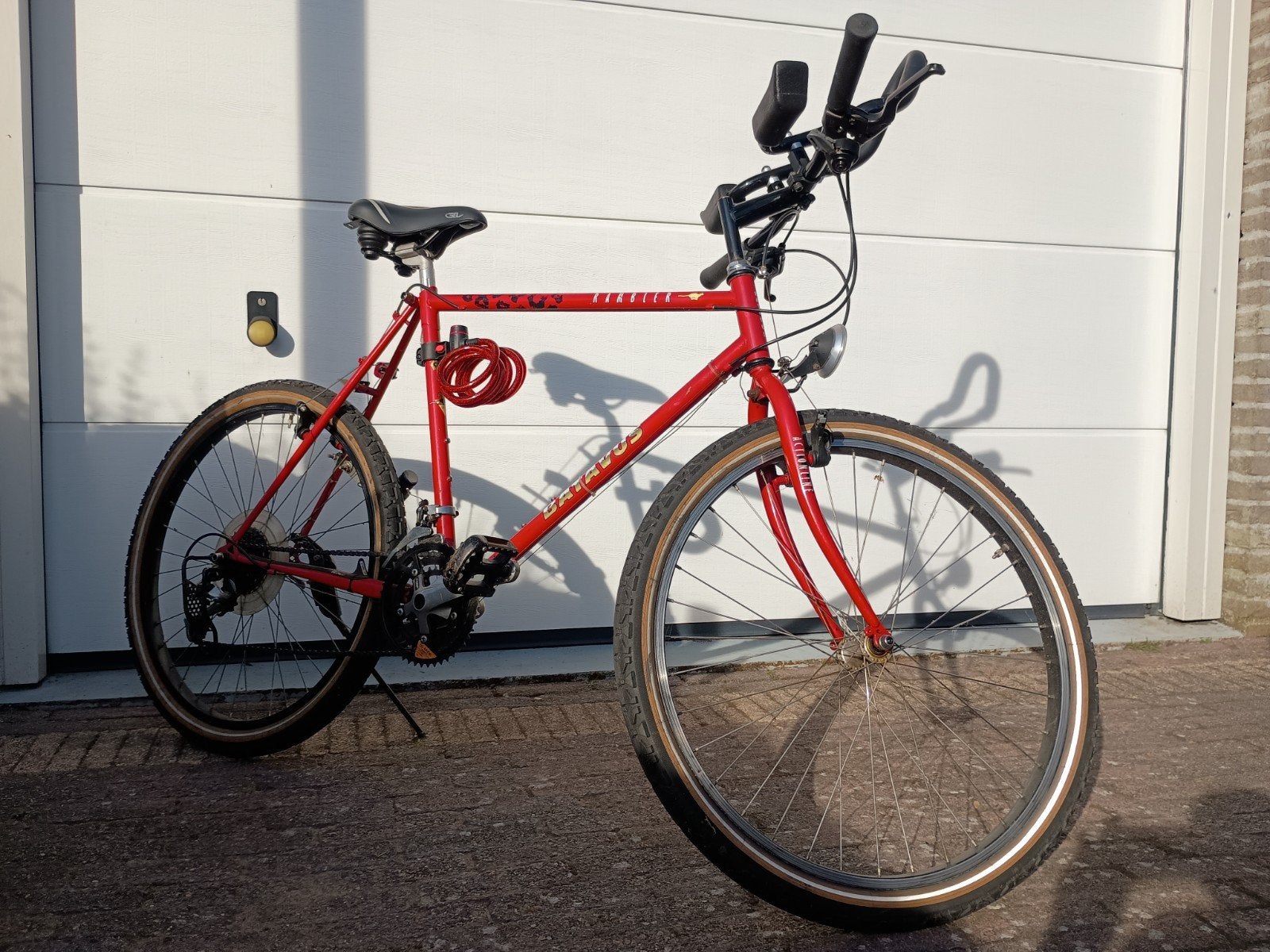 Batavus Mountainbike Rood - Vintage Stijl, Goede Staat, Fietsen en Brommers, 53 tot 57 cm, Ophalen, Gebruikt, Overige merken