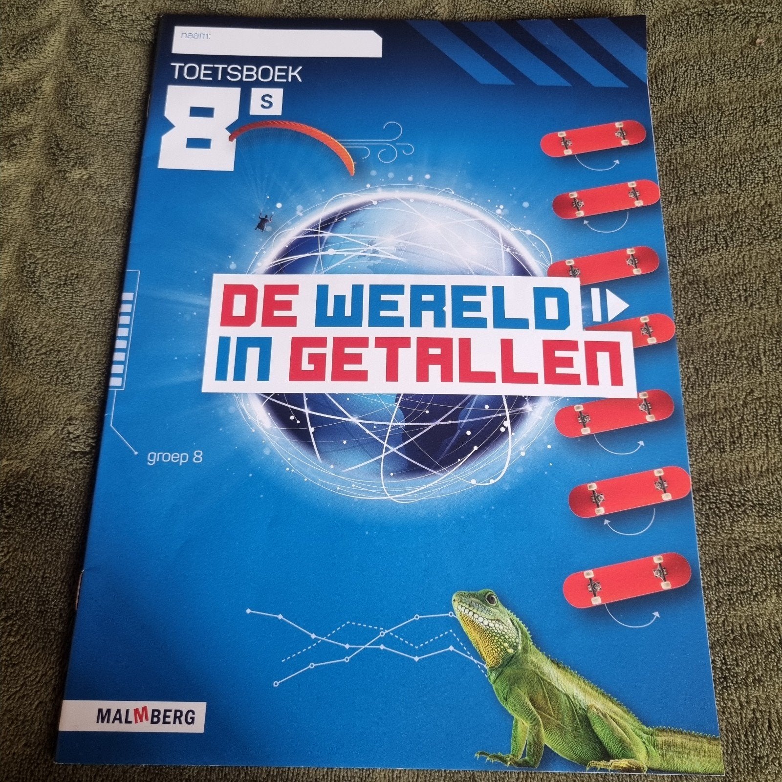 Groep 8 rekenen De Wereld in Getallen Toetsboek S  Malmberg, Boeken, Ophalen of Verzenden, Nieuw