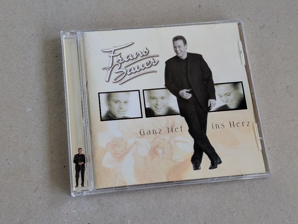 Franz Bauer: Ganz tief ins Herz (CD), Schlager, Ophalen of Verzenden, Zo goed als nieuw, Album