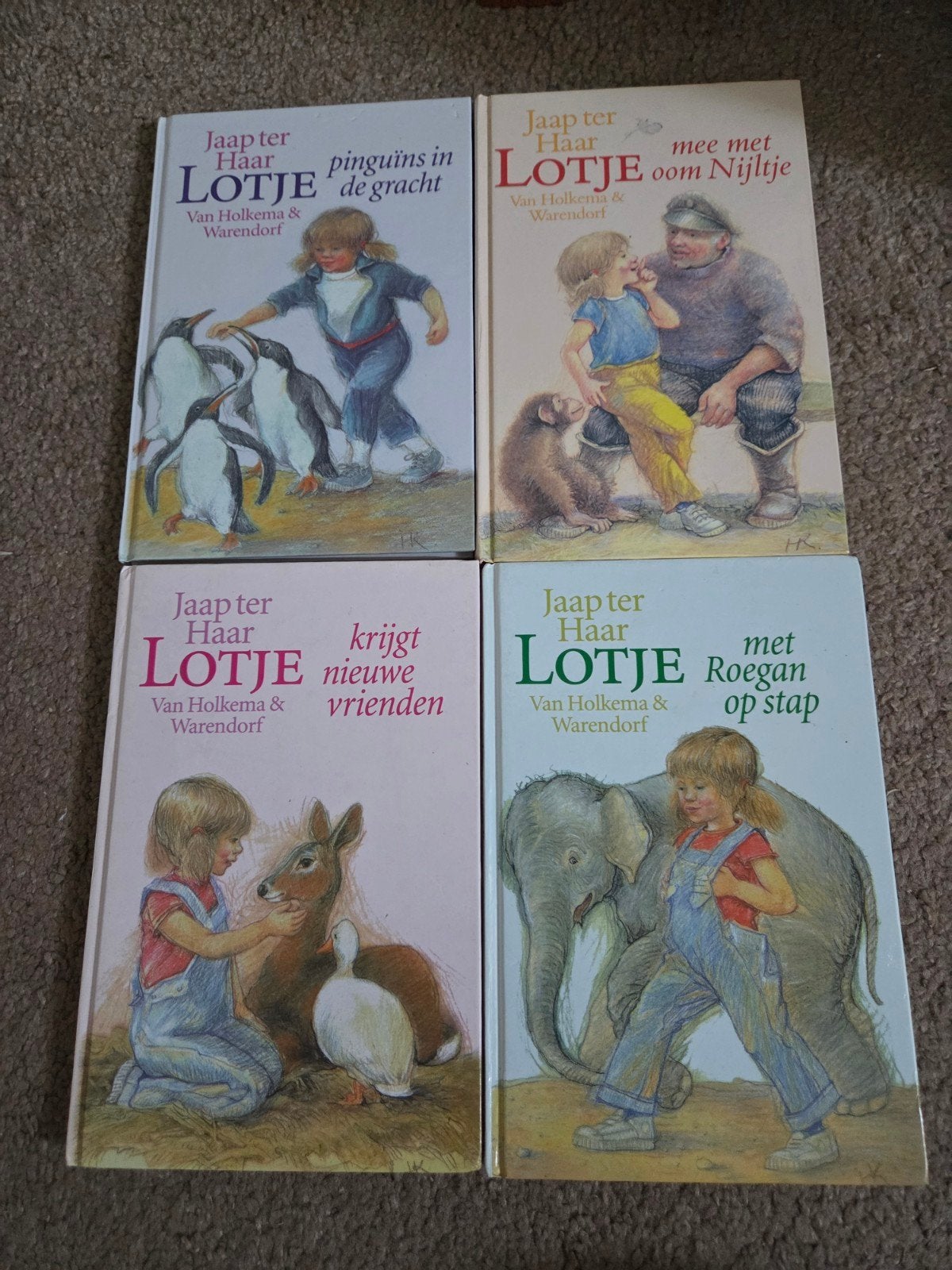 Jaap ter haar - Lotje - 4 stuks, Ophalen of Verzenden, Gelezen, Fictie algemeen