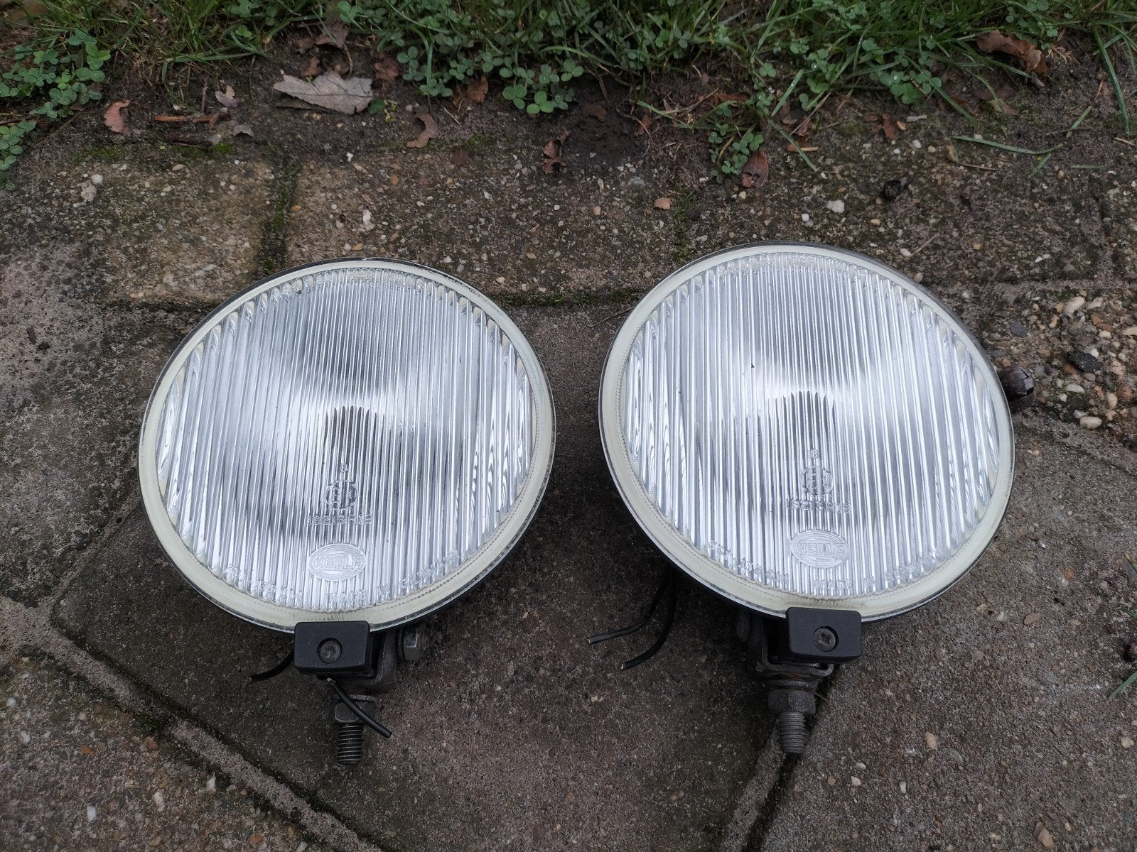 nette set hella comet 550 mistlampen oldtimer young Timer, Ophalen of Verzenden, Gebruikt