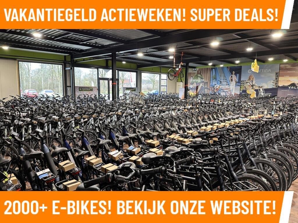 FINAL SALE! E-BIKES & FIETSEN NU ECHT SPOTGOEDKOOP, Overige merken, Ophalen of Verzenden, Zo goed als nieuw, 50 km per accu of meer